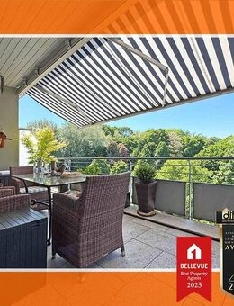 PROFI-FILM ANSCHAUEN: Moderne 4-Zimmer-Dachterrassenwohnung mit zusätzlichem Balkon und 2 TG-Stellplätzen - Hürth