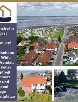 Dangast-Meerblick 1.Reihe EINMALIG Gelegenheit exklusives Zweifamilienhaus zum Eigennutz/ Vermietung - Varel