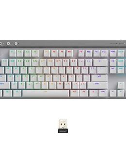 Logitech G515 LIGHTSPEED TKL - WHITE - DEU - EMEA28i-935 Gaming-Tastatur (kabellos)