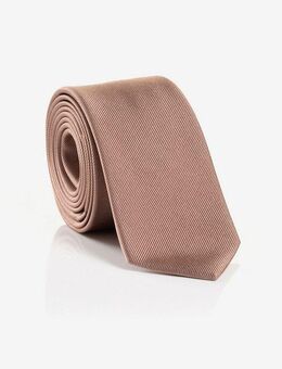 MONTI Krawatte RAUL aus reiner Seide mit edler Twill-Struktur – 7 cm breit