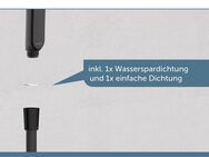 Schütte Handbrause KARIBIK, 3-fach verstellbar, mit Antikalknoppen, wassersparend, eckig