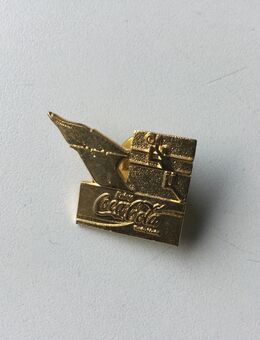 Coca-Cola Sammler Pin Olympische Spiele Vergoldet - Fulda