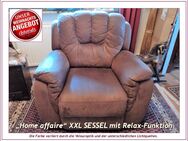 XXL LIEGE-, RELAX-, TV Sessel (OTTO-Versand), Micro Velouroptik, B 96,5 cm, sehr guter Zustand. - Krummhörn