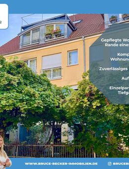 Vermietetes Single-Apartment mit Tiefgaragenstellplatz in gepflegter Wohnanlage - Dresden