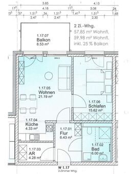 Betreutes Seniorengerechtes Wohnen - 2- Zimmer Wohnung - Bingen (Rhein)