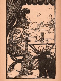 Zur Erörterung der Kriegsziele., Mars regiert die Stunde., Otto Marcus 16 (1916) , M58 - Görlitz