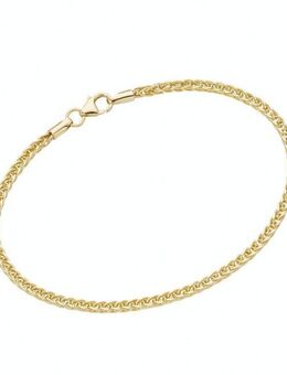 Luigi Merano Armband Zopfkette, Gold 375