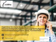 Ingenieur/in (m/w/d) im Bereich Haustechnikprüfungsverordnung beim Eigenbetrieb Immobilienmanagement (IDA), Fachbereich techn. Gebäudebetrieb Teilzeit - Darmstadt