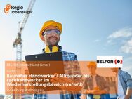 Baunaher Handwerker / Allrounder als Fachhandwerker im Wiederherstellungsbereich (m/w/d) - Freiburg (Breisgau)