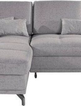 Places of Style Ecksofa Costello L-Form, mit Sitztiefenverstellung, Armteilverstellung und, 3 Nierenkissen, optional Bettfunktion und Bettkasten