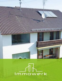 Attraktiv für Eigennutzer und Anleger: großzügige OG-Wohnung mit Garten und zwei Garagen - Westerheim (Bayern)