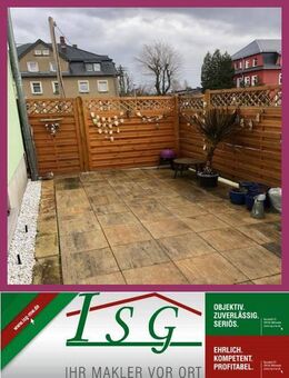 SANIERTE EG WOHNUNG - Wohnen wie im EINFAMILIENHAUS! Mit Terrasse! - Altmittweida