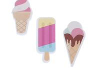TIAKI Schwimmendes Katzenspielzeug Ice-Cream Set - 3er Set