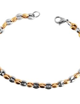 Adelia´s Edelstahlarmband Damen Armband aus Edelstahl 21 cm