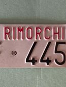 Nummernschild Italy in 73230