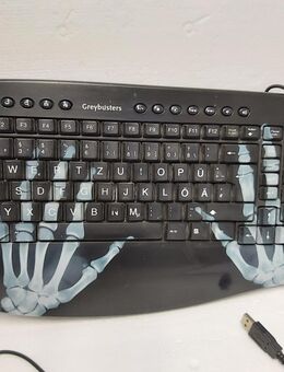 PC-Tastatur m. besonderem Erscheinungsbild "Graybusters" - Simbach (Inn) Zentrum