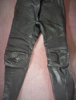Damen Motorrad Lederhose von Schuh in schwarz Gr.44 - Verden (Aller)
