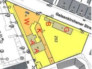 Baugrundstück 2300m² für Bauvorhaben 3950m² Bruttofläche - Essen