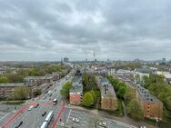 Weitblick: 1,5 Zimmer-Wohnung mit Balkon & Tiefgarage über den Dächern von Hamburg-Eimsbüttel - Hamburg