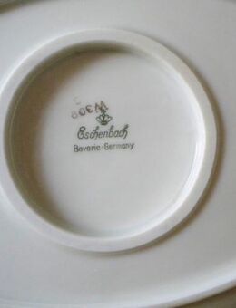 Eschenbach,Bavaria,Germany,W309-Porzellan-Eß-Service-3-teilig,Creme,Weiß,Gold,Alt - Linnich