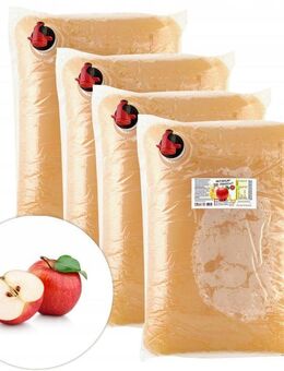 100% Naturreiner Apfelsaft - Süß und Ohne Zucker - 4 x 5 Liter - Ingolstadt
