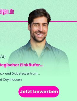 Strategischer Einkäufer (m/w/d) - Bad Oeynhausen