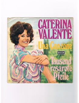 Caterina Valente-Una Canzone-Tausend rosarote Pfeile-Vinyl-SL,Decca,1968 - Linnich