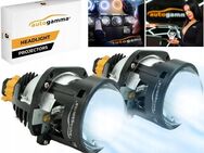 Bi LED Projektorlinsen 6000K Starter Set H4 H7 Adapter CAN Bus - Wuppertal