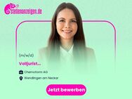 Volljurist (m/w/d) - Wendlingen (Neckar)