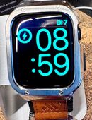 Apple Watch Metall Case Schutz 45mm+Armband OVP+++++ neu Top in 18195