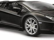 Maisto® Sammlerauto Dull Black Collection, Lamborghini Aventador LP-700-4 Roadster, 1:24, Maßstab 1:24, aus Metallspritzguss