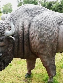 Dekofigur Bison XXL Tierdeko Gartendekofigur - Hergisdorf