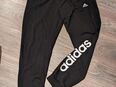 Adidas Essentials French Terry Logo Pants Jogginghose schwarz Größe L (42/44) in 30989