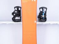 140 cm Kinder/Junior Snowboard BURTON CUSTOM SMALLS FLYING V, HYBRID/ROCKER, twinshape, orange - Dresden