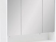 welltime Spiegelschrank Kent, Made in Germany Badmöbel. Breite 70 cm, LED-Beleuchtung und Schalter-/Steckdosenbox