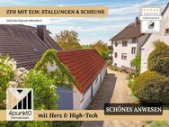 ZFH in Seenähe mit ELW, Nebengebäuden und Weidefläche - Arberg