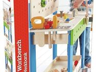 HAPE E3000 Meister Werkbank 32tlg. Holzwerkbank Spiezeug Kinder - Birkenfeld (Baden-Württemberg)