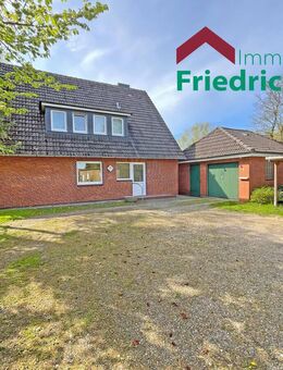 Einfamilienhaus mit Einliegerwohnung in ruhiger Lage - Leck