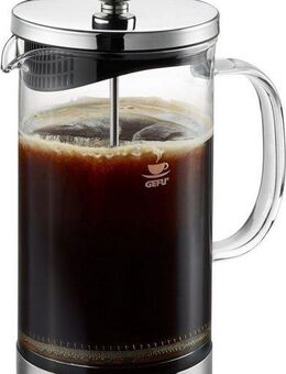 GEFU Kaffeebereiter, 1,0l Kaffeekanne, aus Borosilikatglas