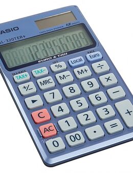 CASIO SL-320TER+ Taschenrechner 12-stellig Solar + Batterie neu - Hamburg Hamburg-Nord