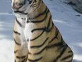 Dekofigur Tigerjunges sitzend Gartendeko Deko in 06313