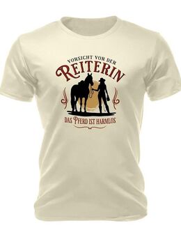 Witziges T-Shirt Vorsicht vor der Reiterin - In verschiedenen Größen - Berlin