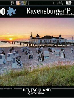 Ravensburger Puzzle Deutschland Collection, Ostseebad Ahlbeck, Usedom, 1000 Puzzleteile, Made in Germany