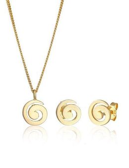 Elli Schmuckset Spirale Verspielt Basic Set 925 Silber