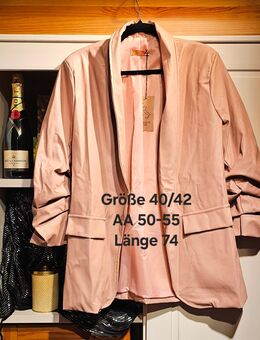 Lederimitat Jacke rosa neu - Naumburg (Saale)