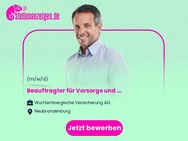 Beauftragter für Vorsorge und Vermögen (m/w/d) - Neubrandenburg
