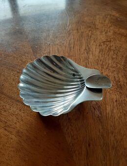 Sterlingsilber Aschenbecher Muschelform - 21 Gramm - 6 / 7,8 cm - Steinheim