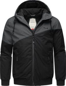 Ragwear Winterjacke Wings stylische Herren Outdoorjacke mit großer Kapuze