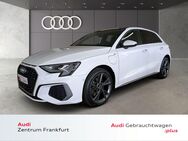Audi A3, Sportback 40 TFSI e S line, Jahr 2021 - Frankfurt (Main)
