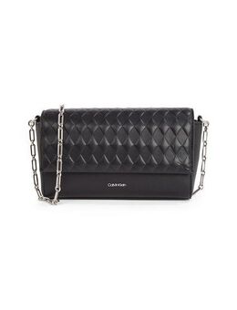 Calvin Klein Schultertasche MINI QUILT CHAIN MINI CROSSBODY, Abendtasche, Clutch, Damen-Umhängetasche mit Ketten-Schulterriemchen